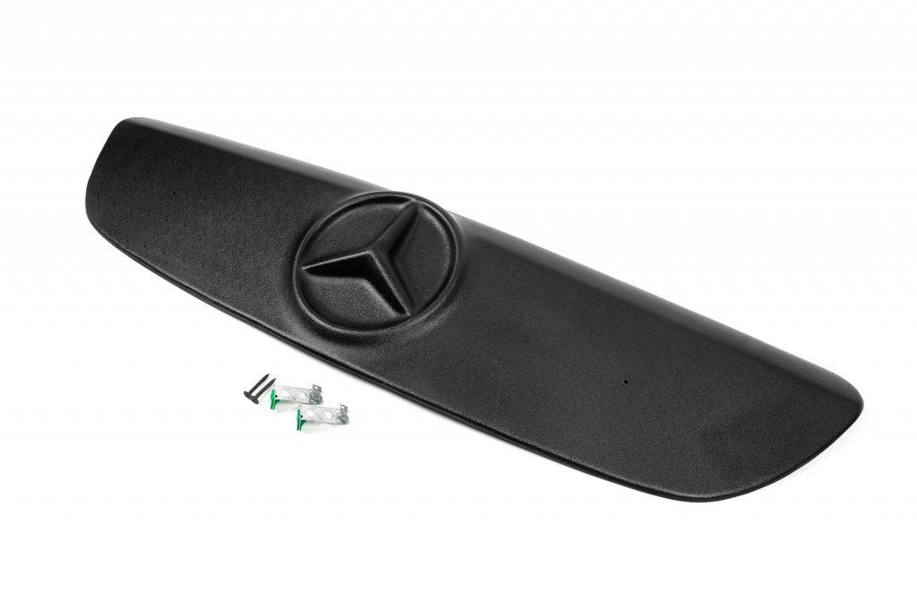 Зимняя накладка на решетку Глянцевая Digital Designs для Mercedes Vito W639 2004-2014 гг. полистирол Черный