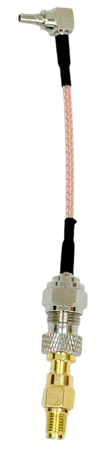 Антенный переходник пигтейл CRC9 Male – SMA Female кабельный адаптер для 3G 4G LTE модема роутера внешней антенны
