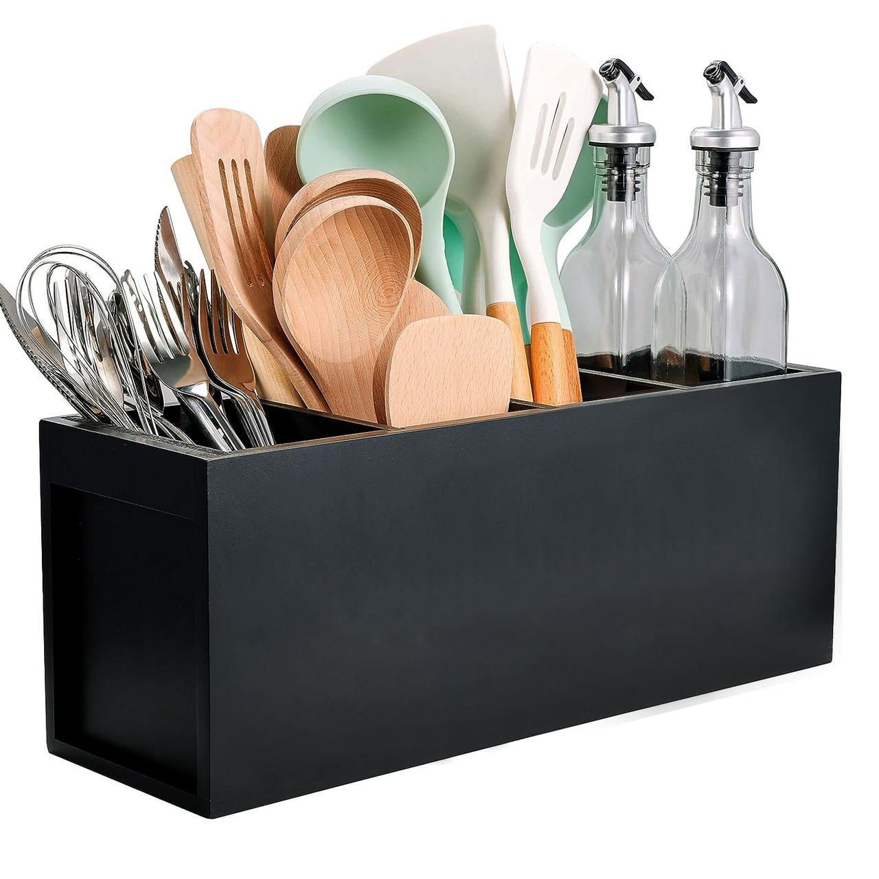 Подставка для столовых приборов из дерева Эстетика Венге (Псп-006212)