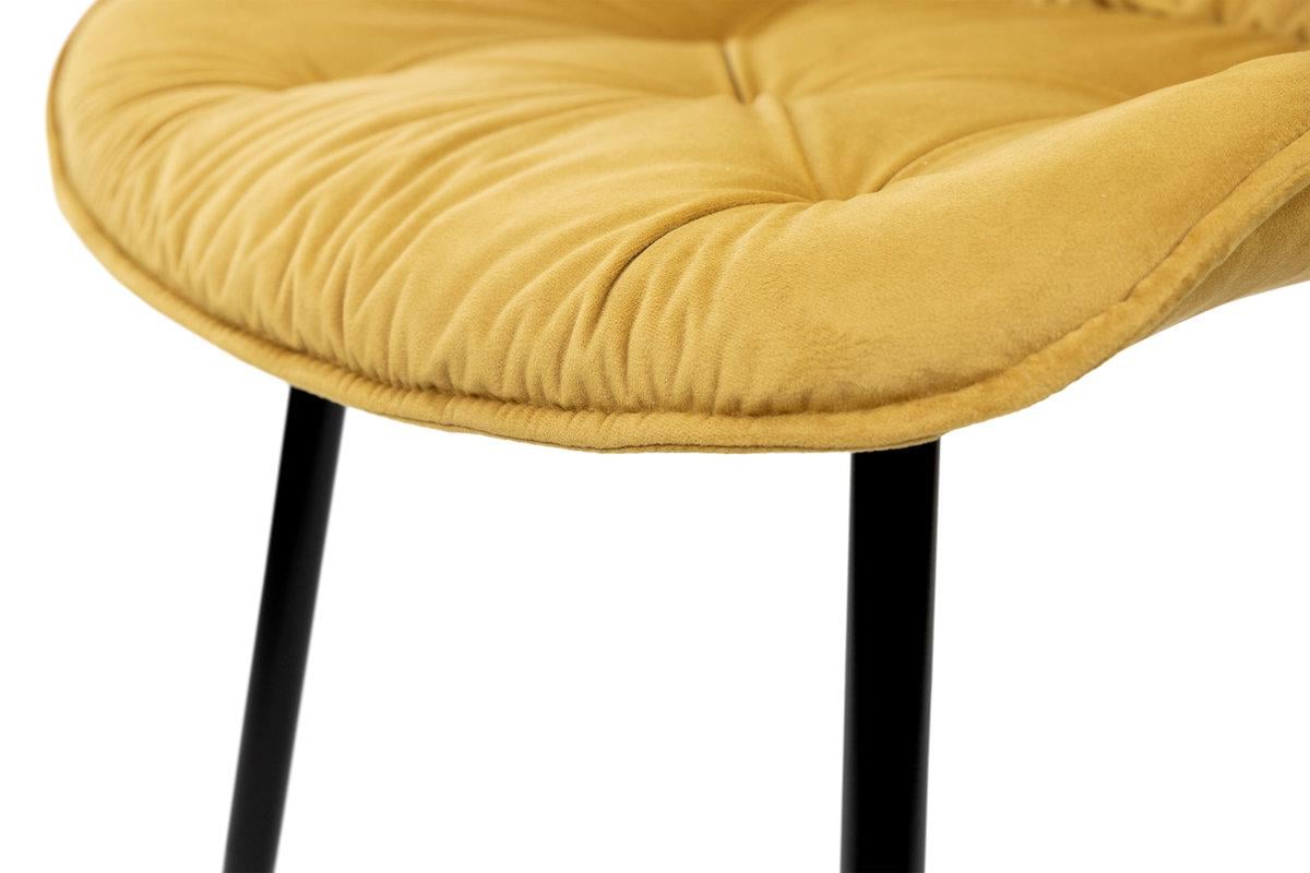 Стілець кухонний Мікс Меблі Прадо Білий/Велюр/Карі - фото 8 Стілець кухонний Мікс Меблі Прадо Білий/Велюр/Карі - фото 8