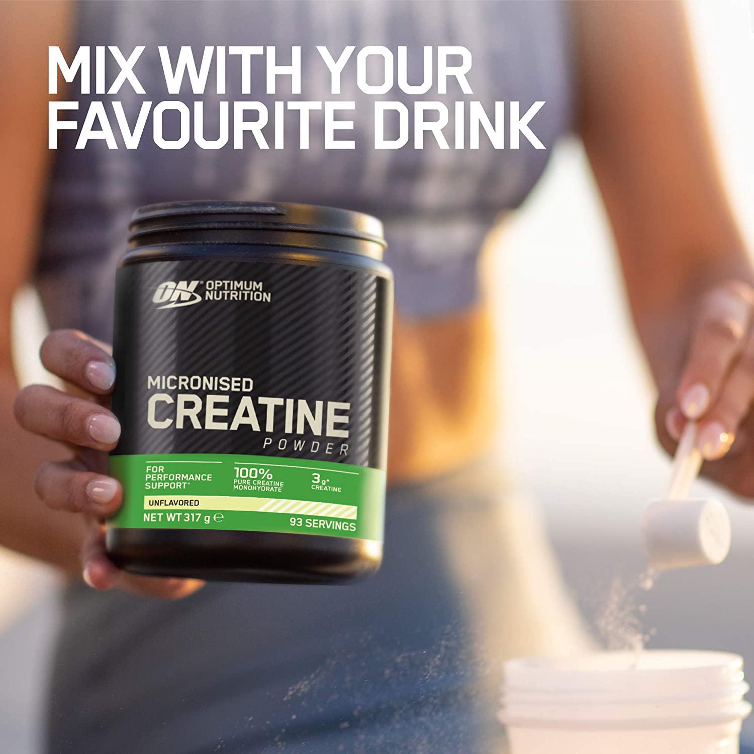 Креатин Optimum Nutrition Creatine Powder UK 317g - фото 3