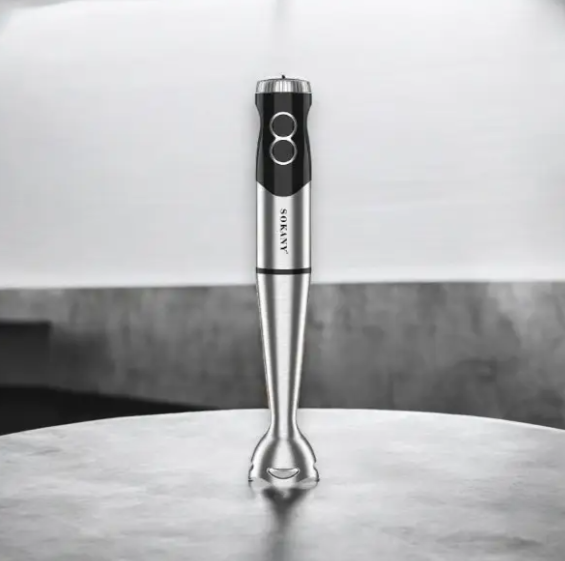 Блендер погружной SOKANY SK-02006 2 скорости Turbo нержавеющая сталь 800 Вт (2777349921) - фото 2 Блендер погружной SOKANY SK-02006 2 скорости Turbo нержавеющая сталь 800 Вт (2777349921) - фото 2