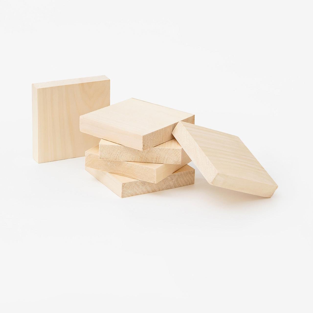 Доска из липы заготовка для резьбы 12х12х1,7 см. (23463536) - фото 2