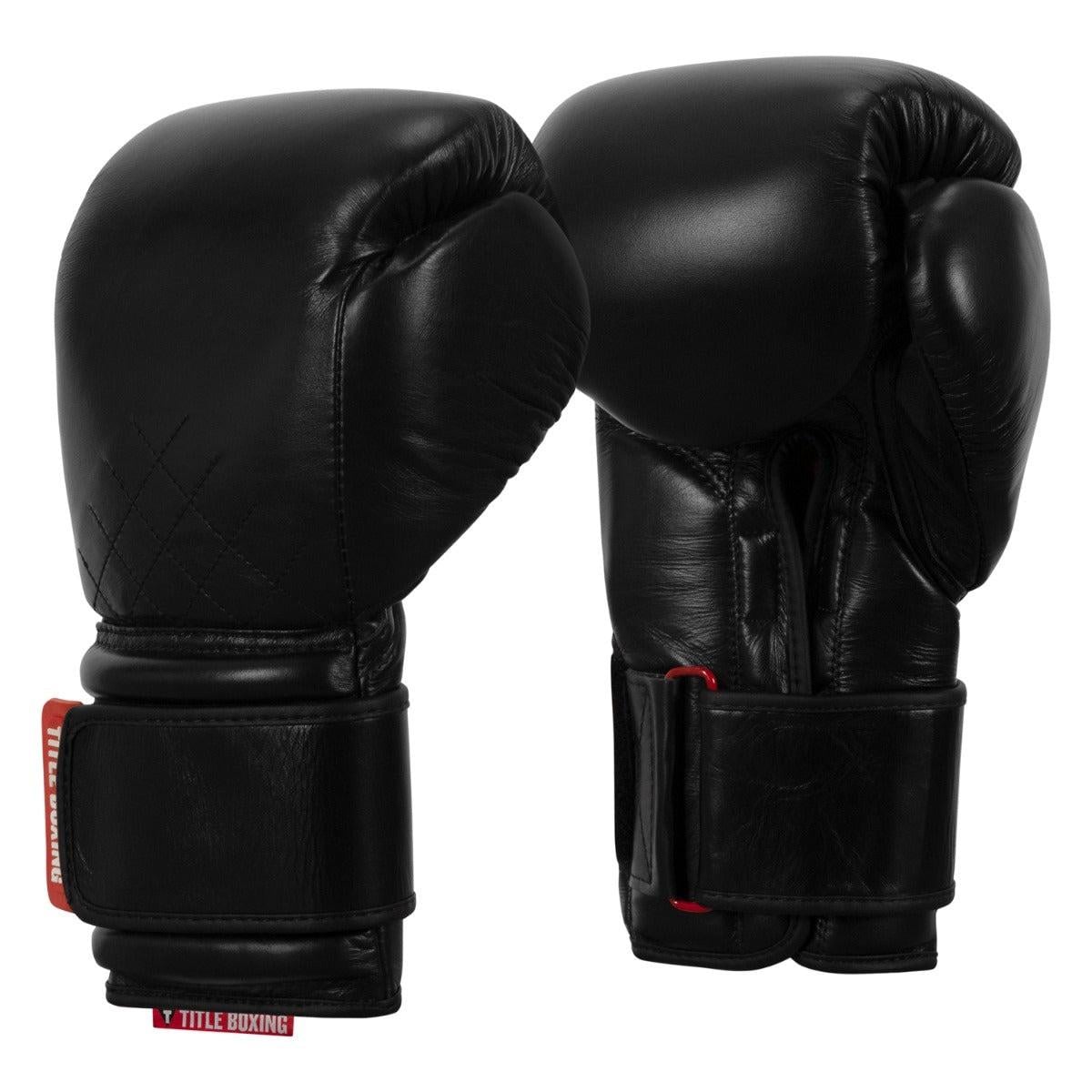 Боксерські рукавички TITLE Boxing Ko-Vert 16 oz Black (KOVBG 16 oz BK) Боксерські рукавички TITLE Boxing Ko-Vert 16 oz Black (KOVBG 16 oz BK)