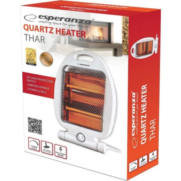 Инфракрасный обогреватель Esperanza EHH009 Quartz Heater (1595292) - фото 4 Инфракрасный обогреватель Esperanza EHH009 Quartz Heater (1595292) - фото 4