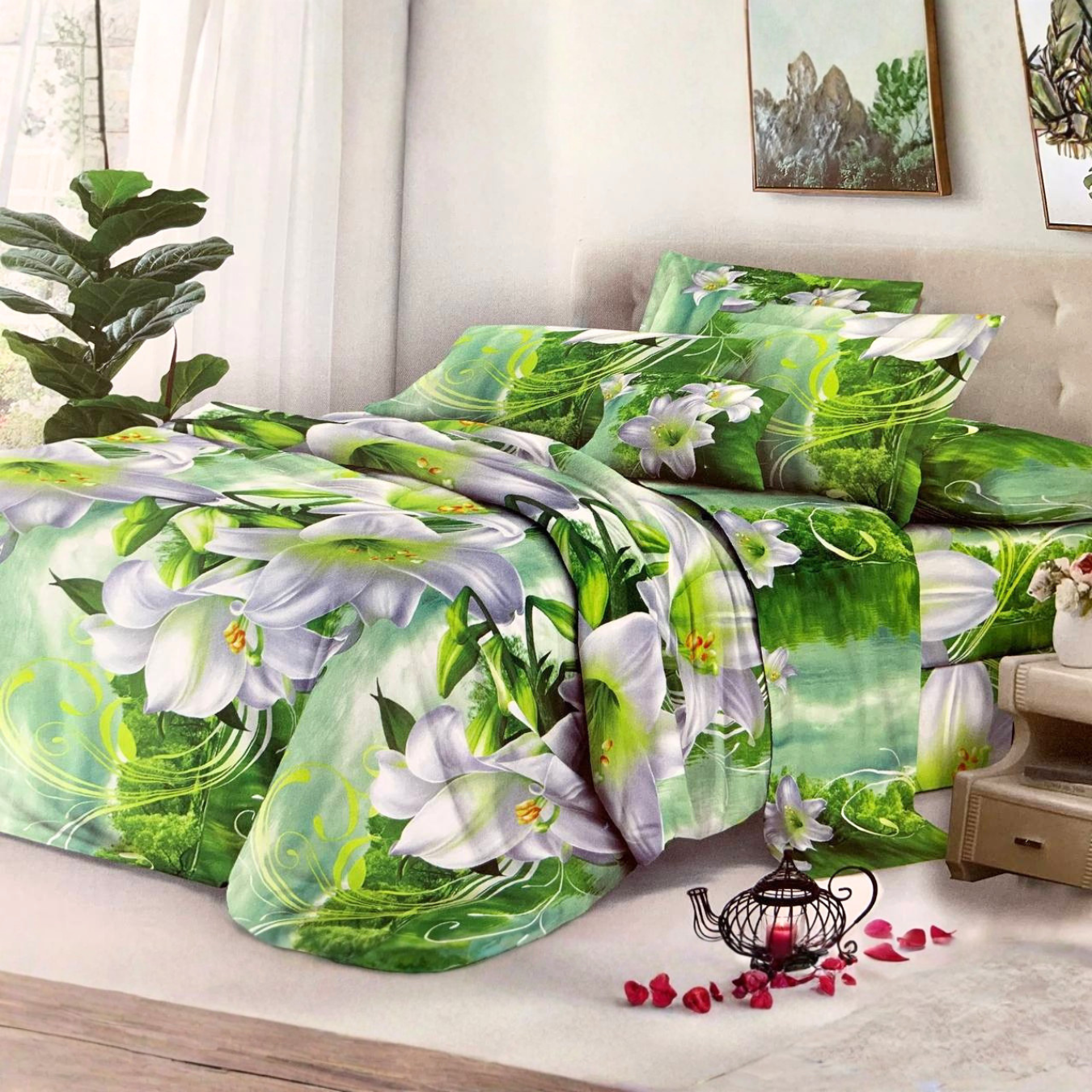 Комплект постільної білизни Vital Textile полуторний 150х220 см (BP1,5-262-70 Е)