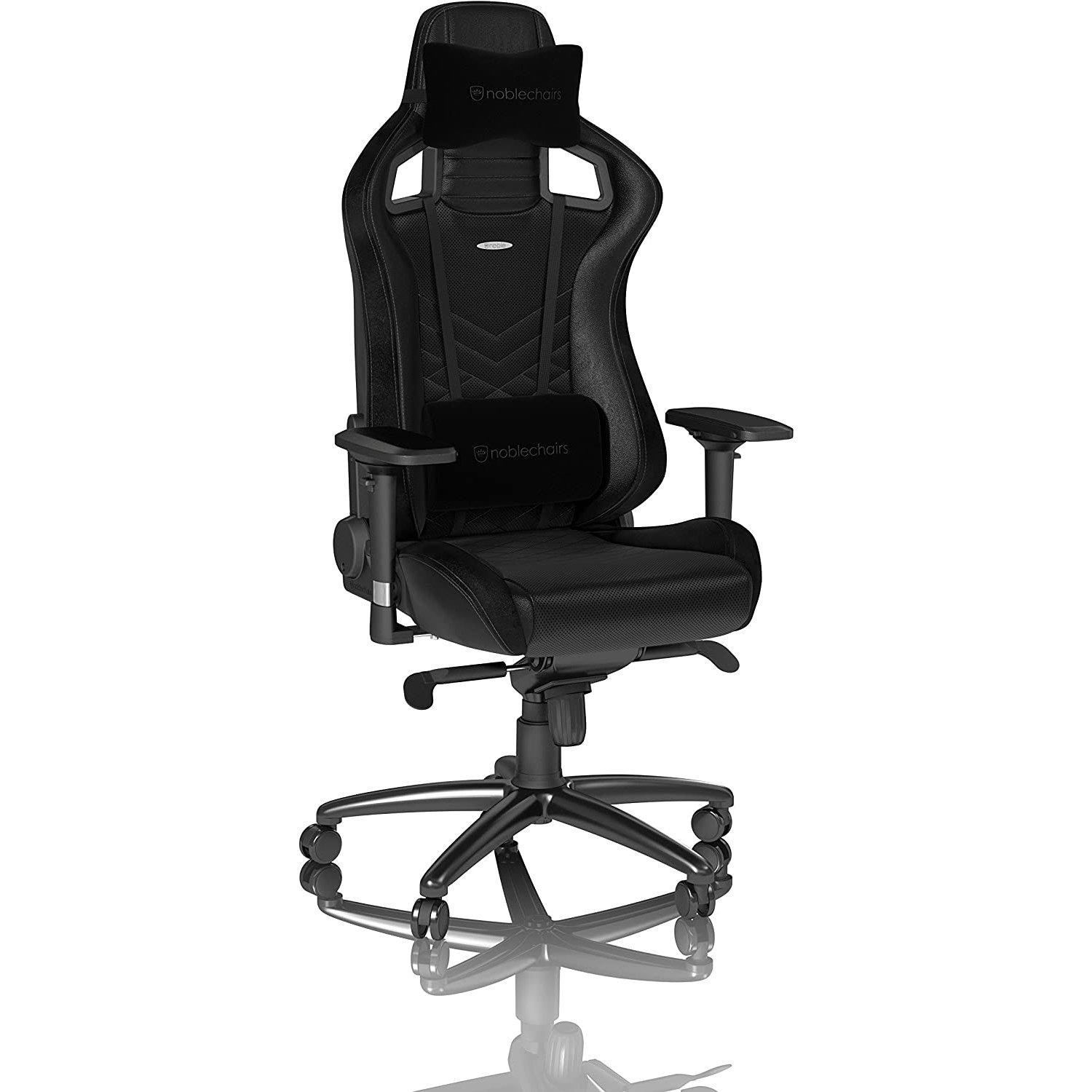 Крісло геймерське Noblechairs EPIC Black (NBL-PU-BLA-002)