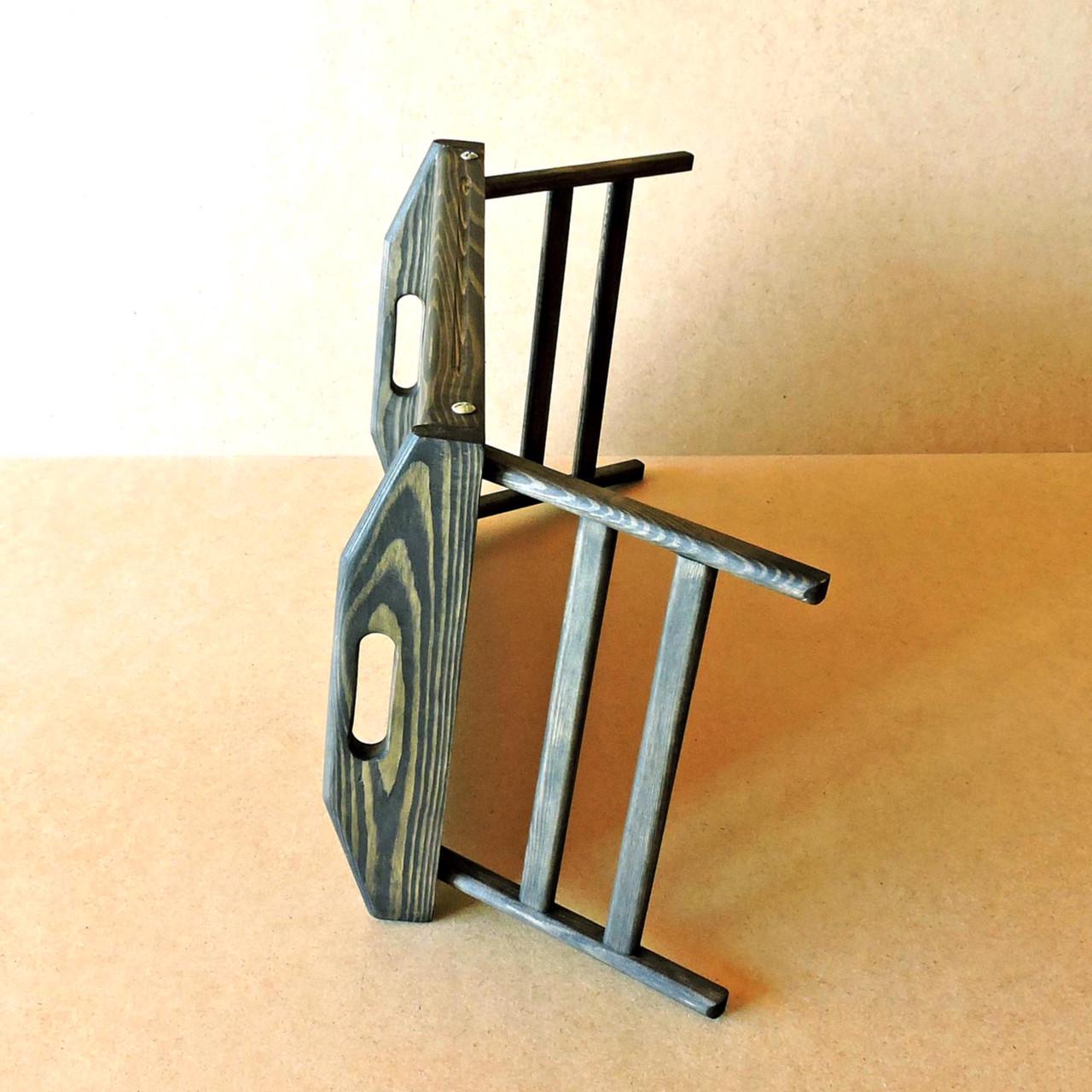 Столик-піднос для сніданку з дерева Флорида Моріон (СТП-000411) - фото 6 Столик-піднос для сніданку з дерева Флорида Моріон (СТП-000411) - фото 6