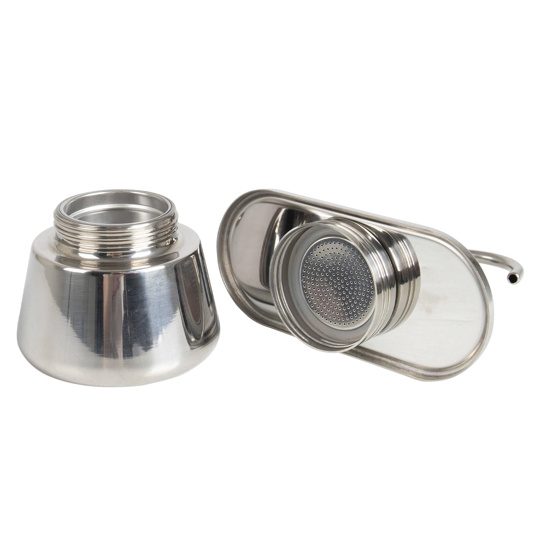 Кофеварка Bo-Camp Stainless Steel 2-cups Silver (2200545) - фото 10