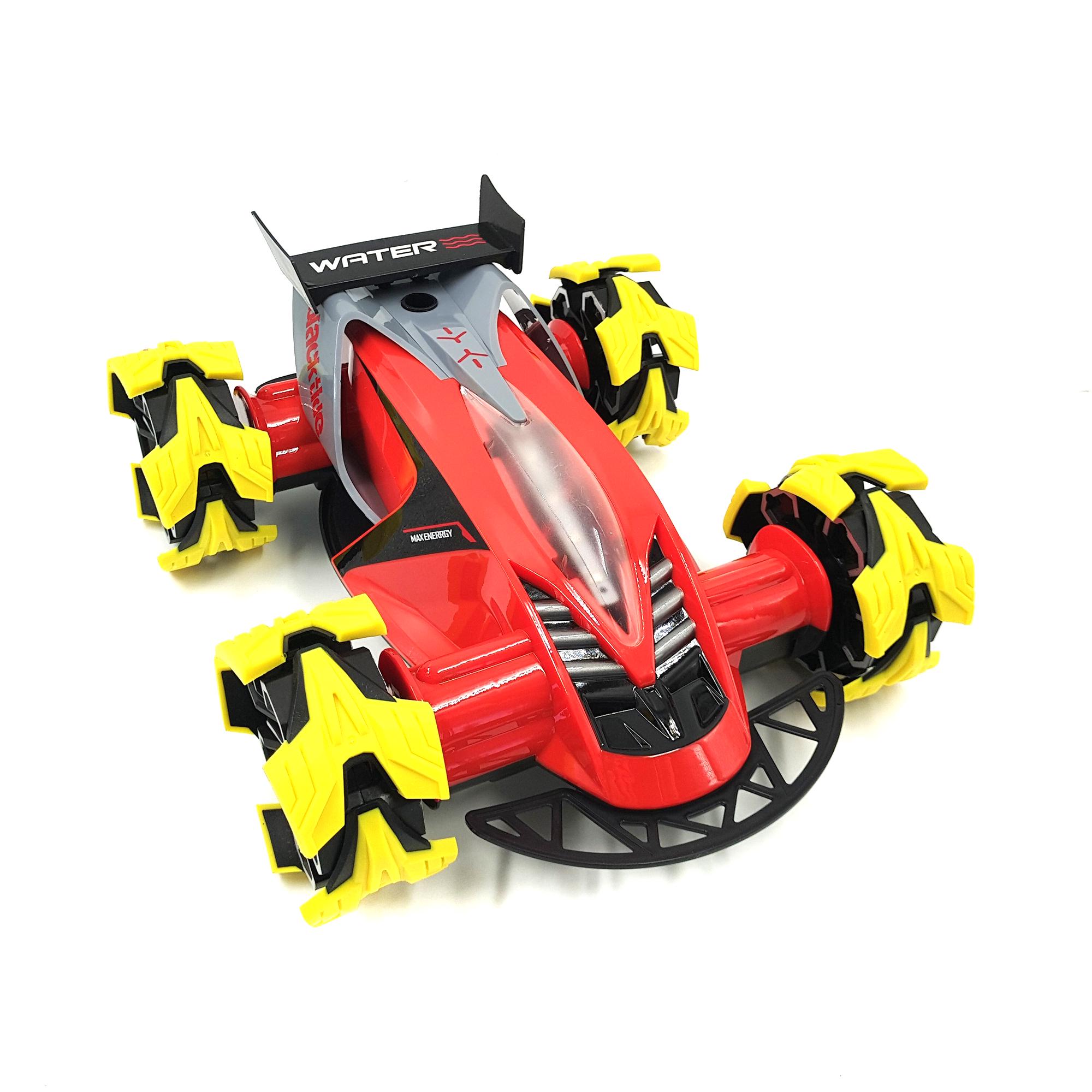 Машинка гоночная трюковая AmirTure с озвучкой 30 см и подсветкой Красный (121037k) - фото 3