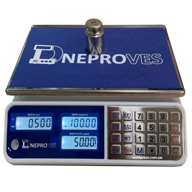 Весы торговые Днепровес ВТД ЕЛ1 (7074356)