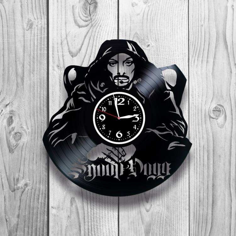 Часы настенные Snoop Dogg 0310 из виниловой пластинки