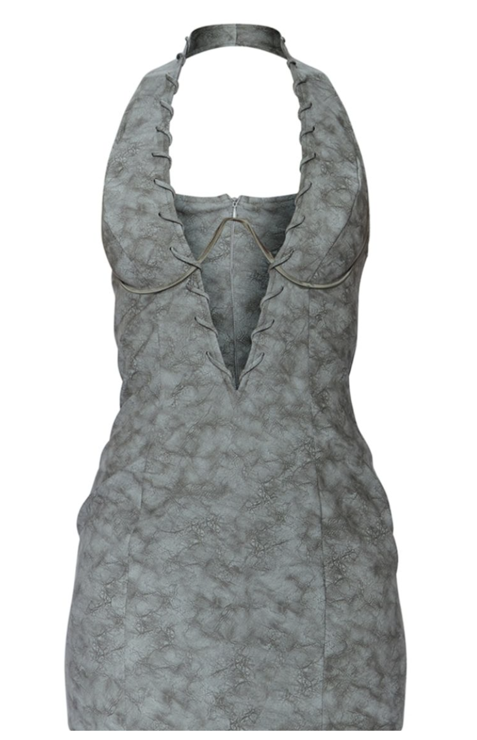 Платье Pretty Little Thing CNF9647 р. 42 Серый - фото 4 Платье Pretty Little Thing CNF9647 р. 42 Серый - фото 4