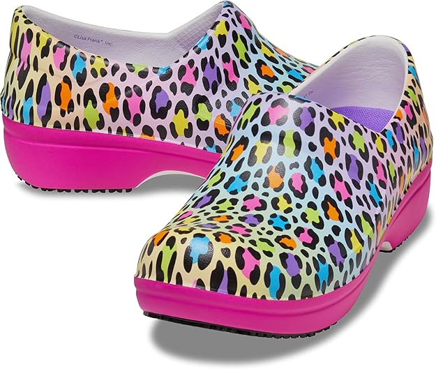 Сабо жіночі для праці Crocs Womens Neria Pro Ii Clogs Slip Resistant Work Shoes р. 40-41 Рожевий (20050)