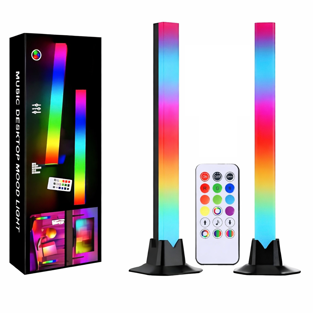 Настольная лампа RGB с пультом управления и питанием USB 2 шт. (RGB1)