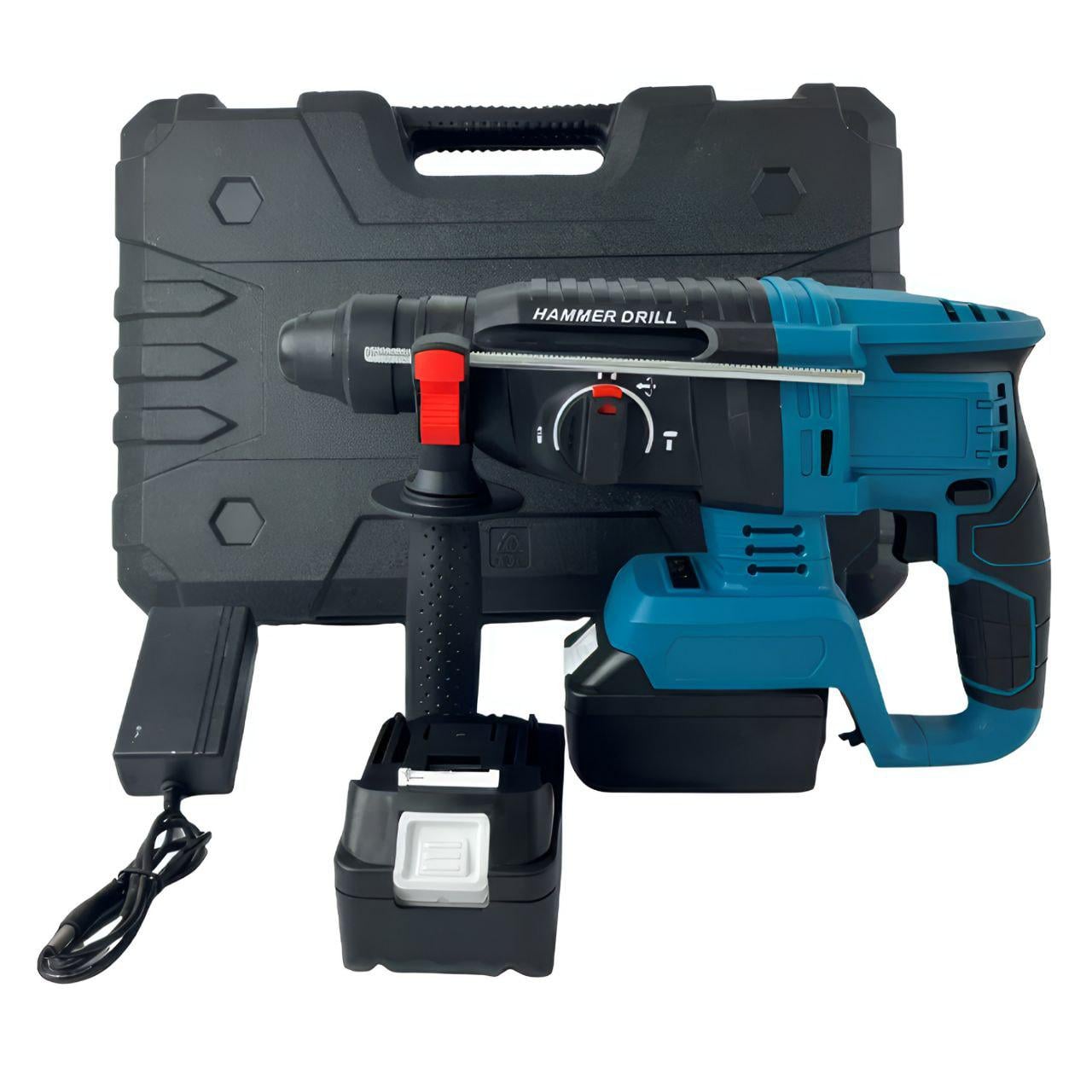 Дрель-перфоратор аккумуляторный 12396/МК Hammer Drill 48V с 2 аккумуляторами в кейсе (33089088)