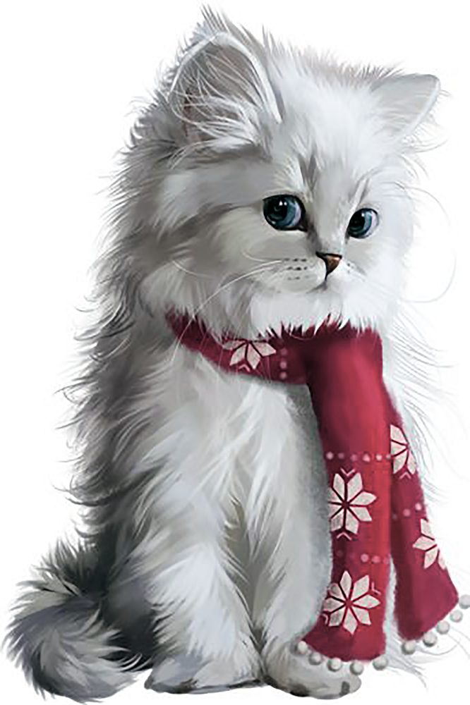Алмазная мозаика Пушистик 20x30 см (AS2344)