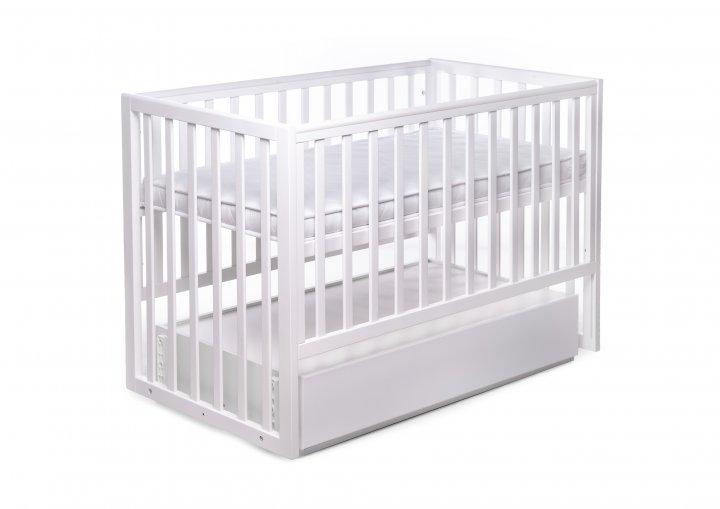 Ліжечко трансформер дитяче CHARIVNE з ящиком Білий - фото 2 Ліжечко трансформер дитяче CHARIVNE з ящиком Білий - фото 2