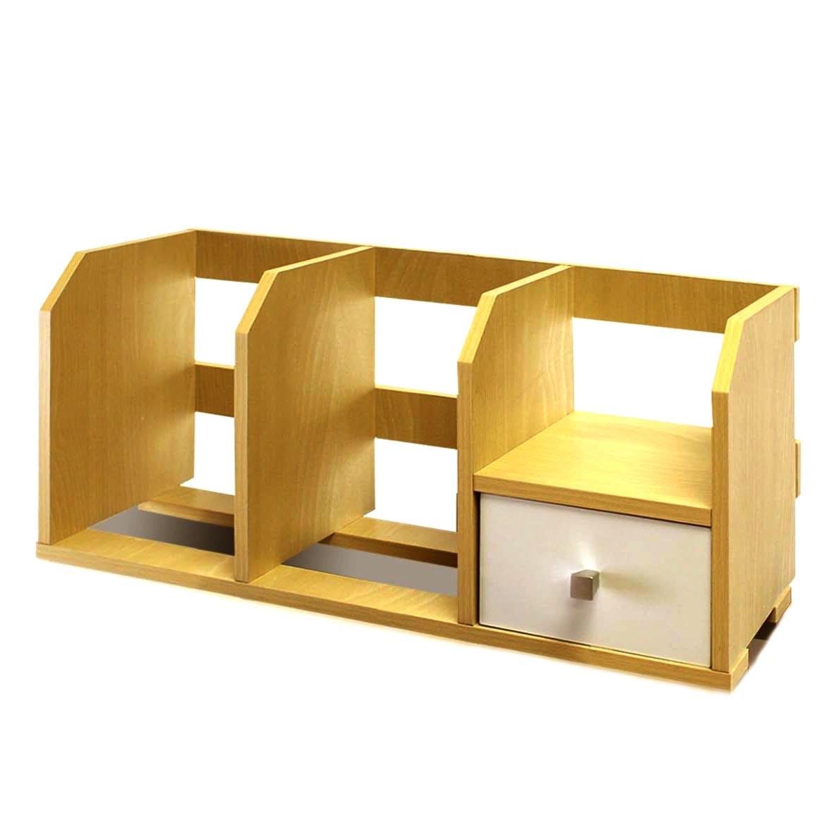 Полка книжная настольная из дерева Верлио Карри (КПА-010903)