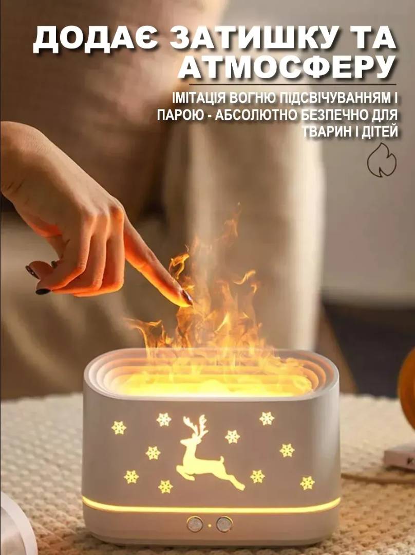 Зволожувач повітря EL-JS1 з ефектом полум'я (28794740) - фото 8 Зволожувач повітря EL-JS1 з ефектом полум'я (28794740) - фото 8