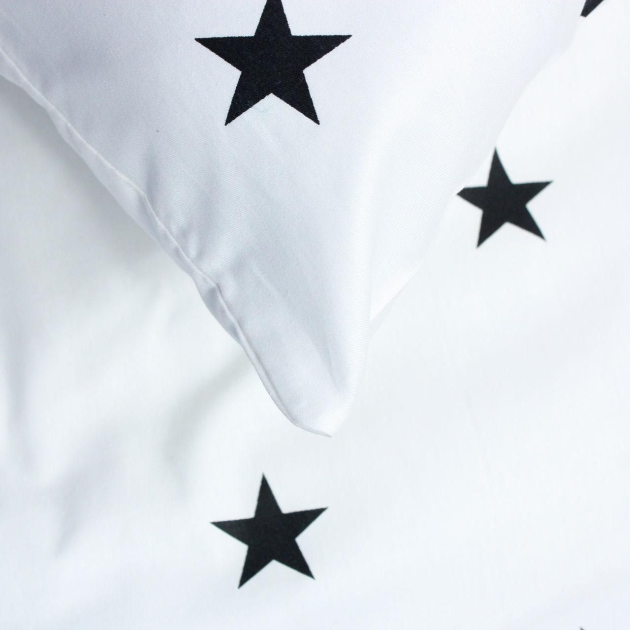 Наволочка С0232 70х70 см Білий/Чорний (158777) - фото 3