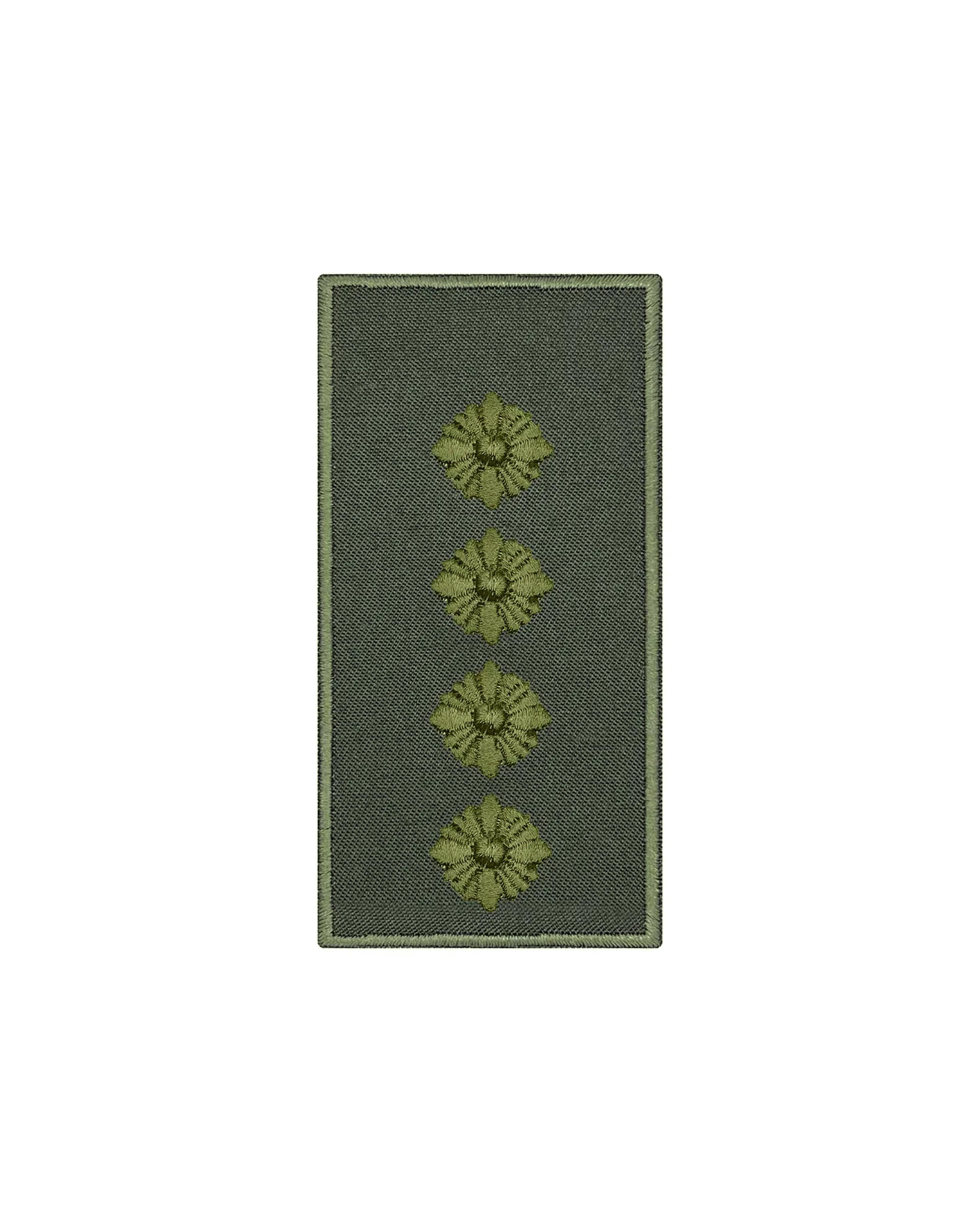 Погон Капітан НГУ 10х5 см Олива (POG.NGU-13.3)