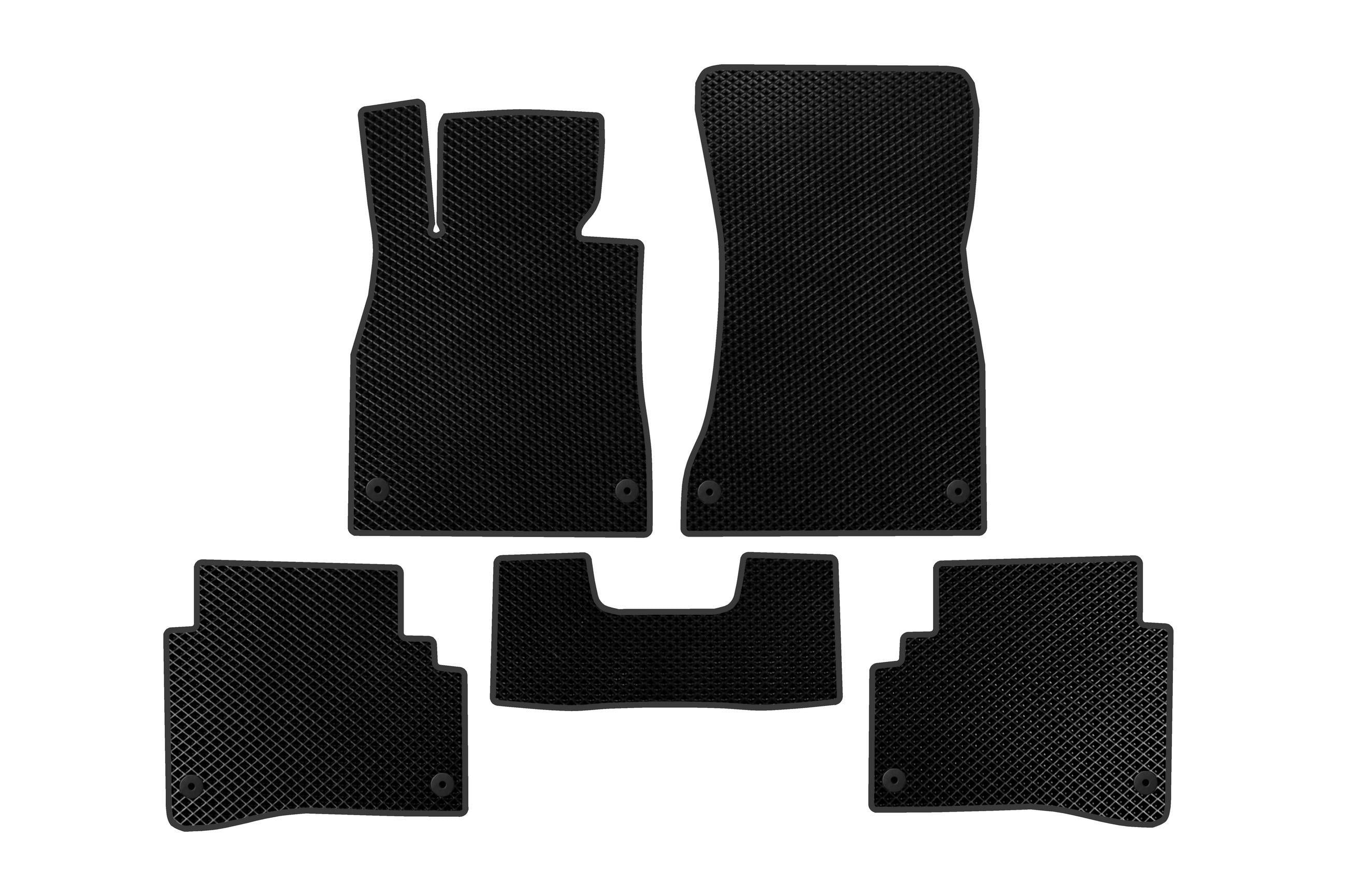 Коврики в автомобиль EVA Digital Designs Short для Mercedes S-сlass W222 2013-2022 гг. этилвинилацетат Черный (183412)