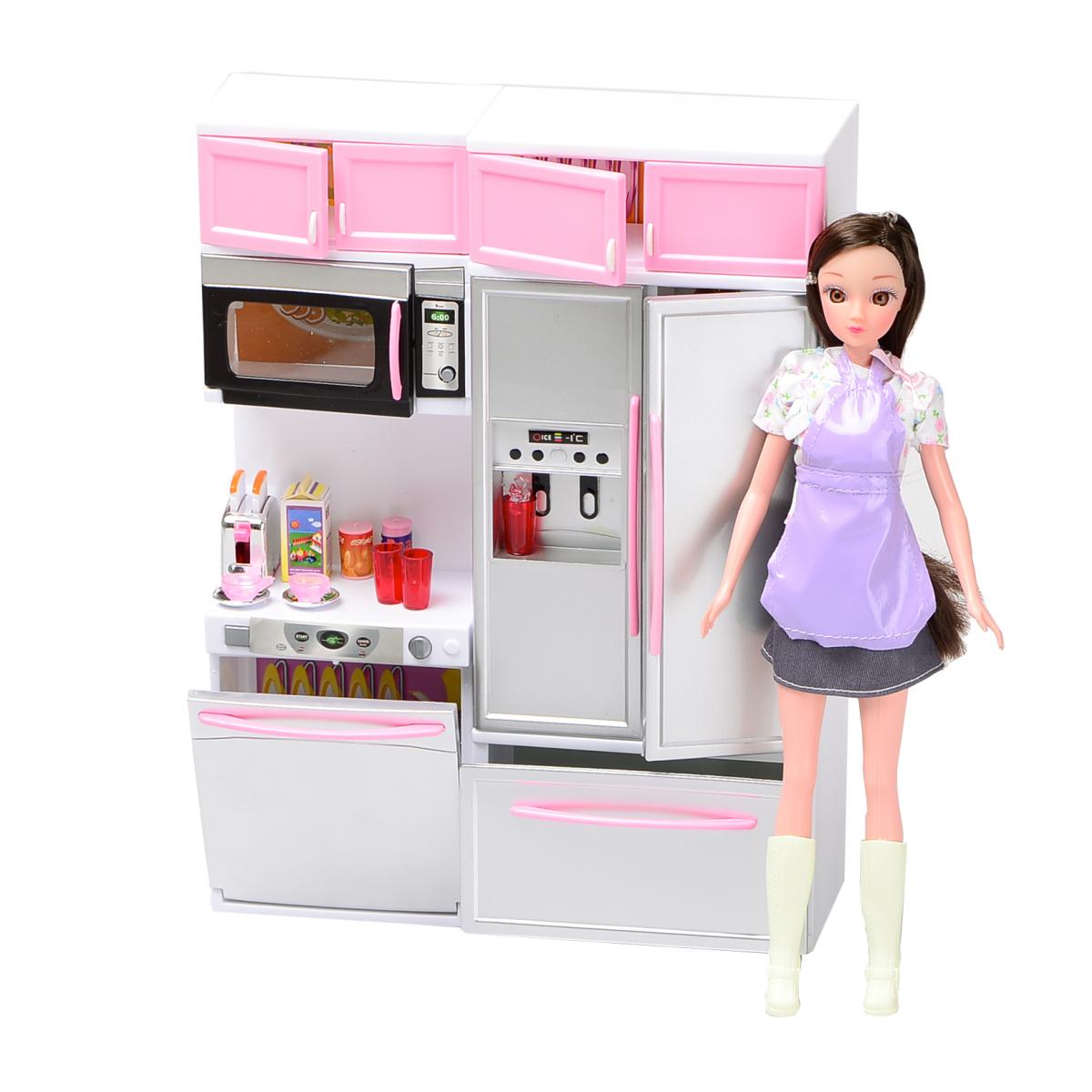 Игровой набор Куxня с куклой (ID177)
