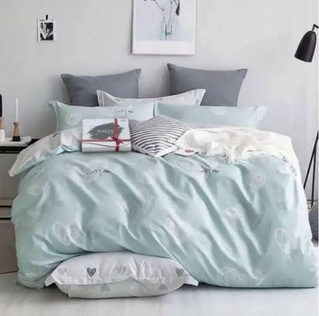 Комплект постельного белья двуспальный бязь 180x220 см 50х70 см/2 шт. (Н0002)