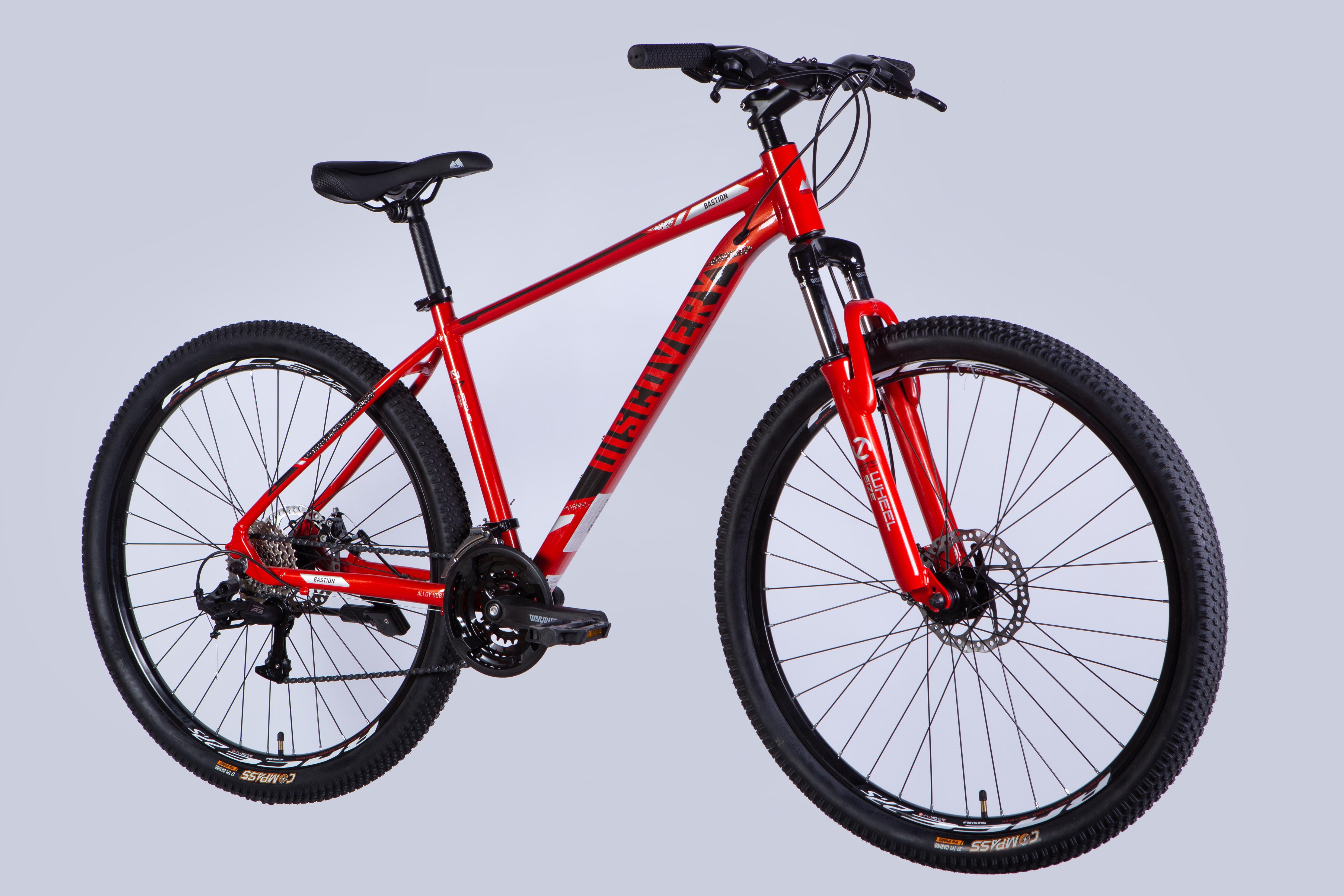Велосипед Discovery 2025 BASTION DD CS AL 27,5" рама 17" Красно-черный (OPS-DIS-27,5-006) - фото 3 Велосипед Discovery 2025 BASTION DD CS AL 27,5" рама 17" Красно-черный (OPS-DIS-27,5-006) - фото 3