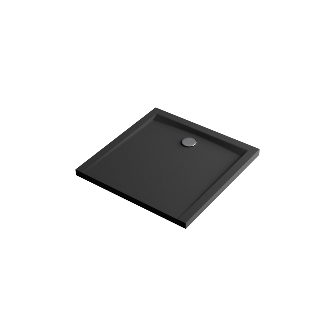 Поддон для душа Excellent Forma X квадратный 90x90x4.5 см Черный (BREX.1402.090.090.BLN)