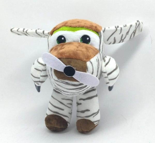 Мягкая игрушка Копица Самолет полосатый 23х14 см (24955/4)