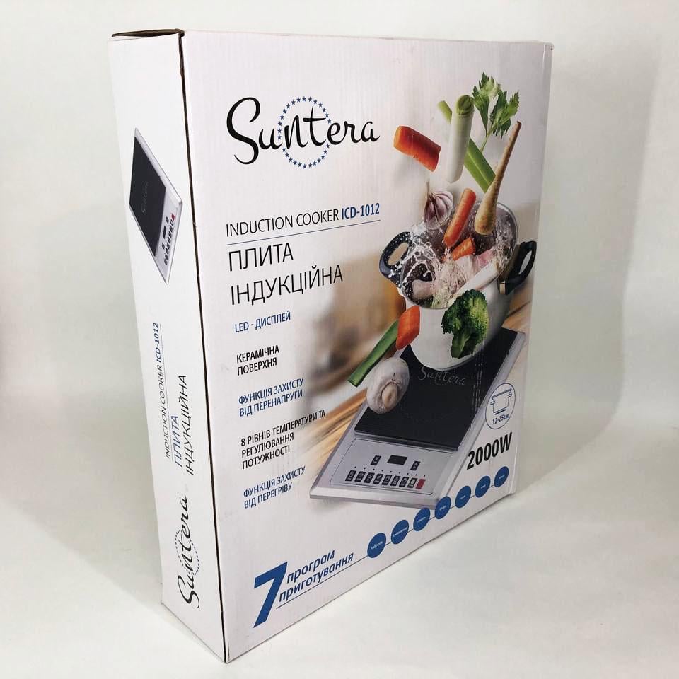 Плитка індукційна Suntera 2000 Вт (ICD-1012) - фото 5 Плитка індукційна Suntera 2000 Вт (ICD-1012) - фото 5