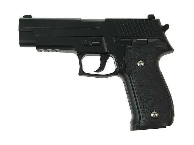Пистолет страйкбольный Galaxy Sig Sauer 226 металлический Черный (12347248)