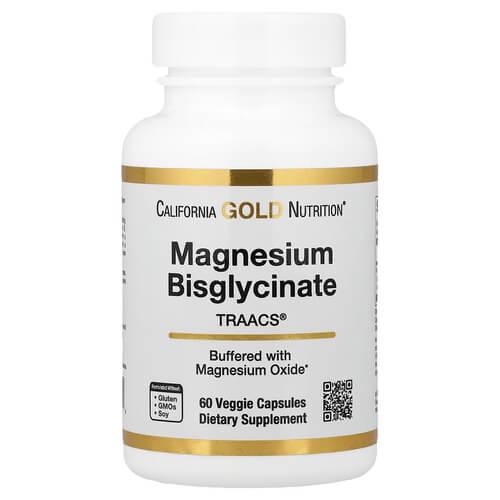 Магній CGN Magnesium Bisglycinate 60 Veggie Capsules (CGN-01901)