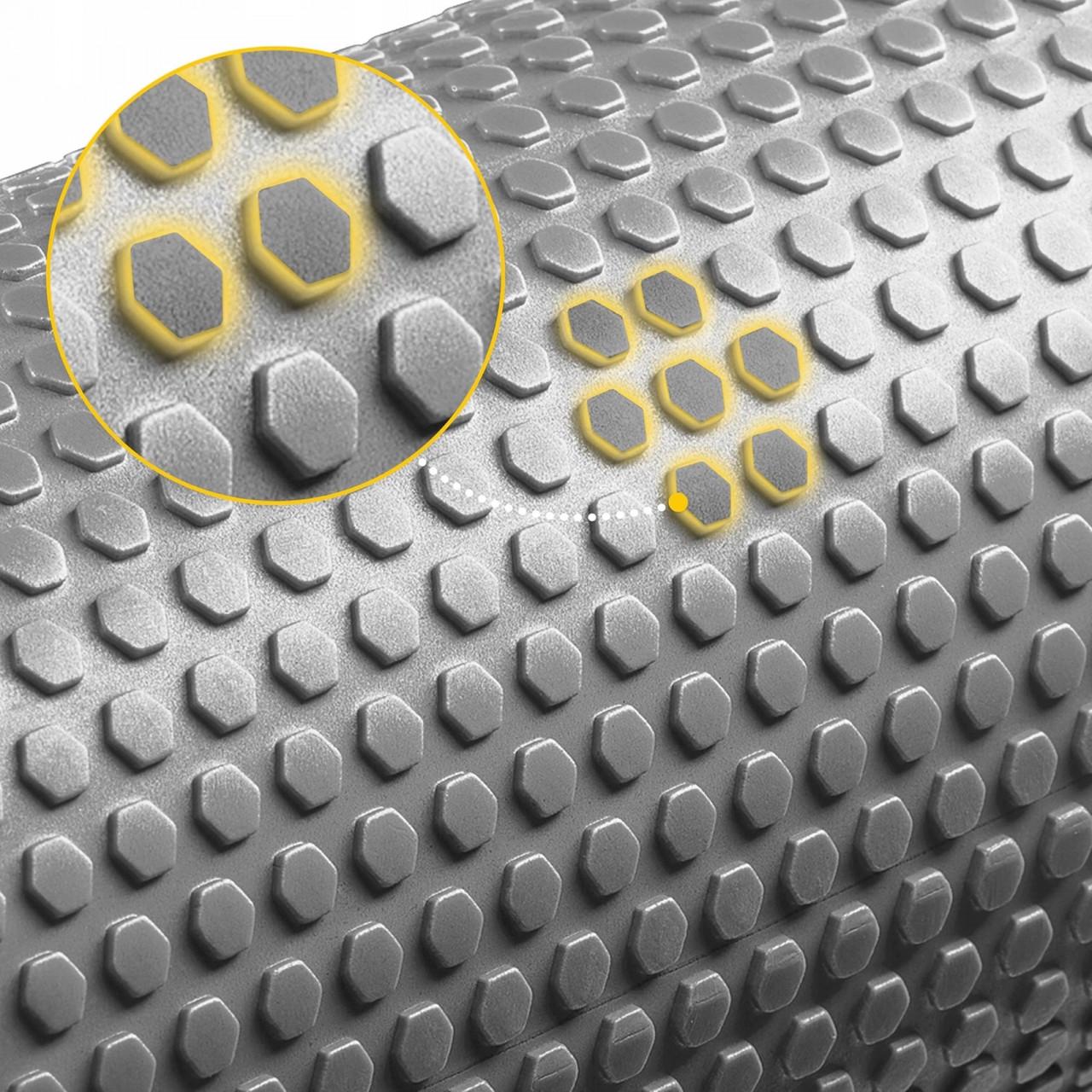 Ролик массажный 4fizjo CARE+ EVA 90х15 см Grey (P-5907739314413) - фото 5 Ролик массажный 4fizjo CARE+ EVA 90х15 см Grey (P-5907739314413) - фото 5