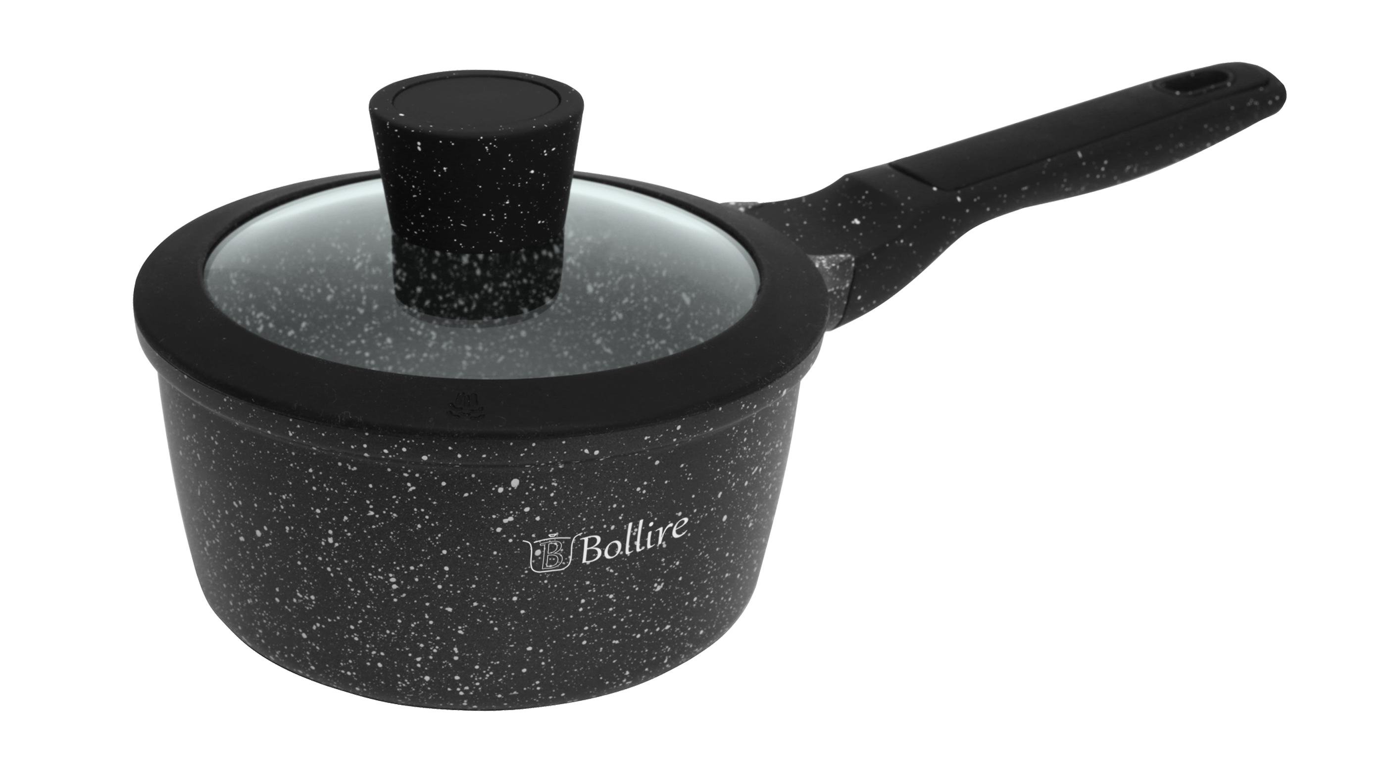 Ковш с крышкой Bollire Milano 1,4 л 16x8,5 см (BR-1101)