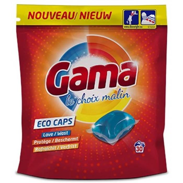 Гель-капсулы для стирки белья Gama Универсальные 30 шт. (806011)