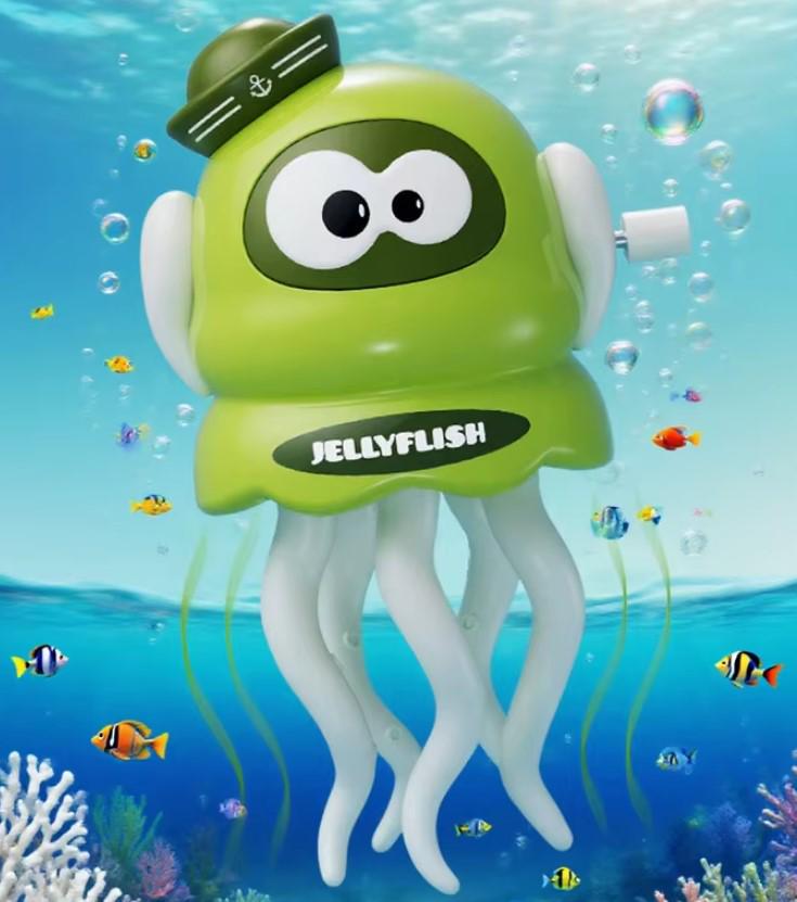 Набір дитячих іграшок Dancing Octopus Танцюючий Восьминіг 3 шт. 11 см Зелений (2104618773) - фото 7 Набір дитячих іграшок Dancing Octopus Танцюючий Восьминіг 3 шт. 11 см Зелений (2104618773) - фото 7