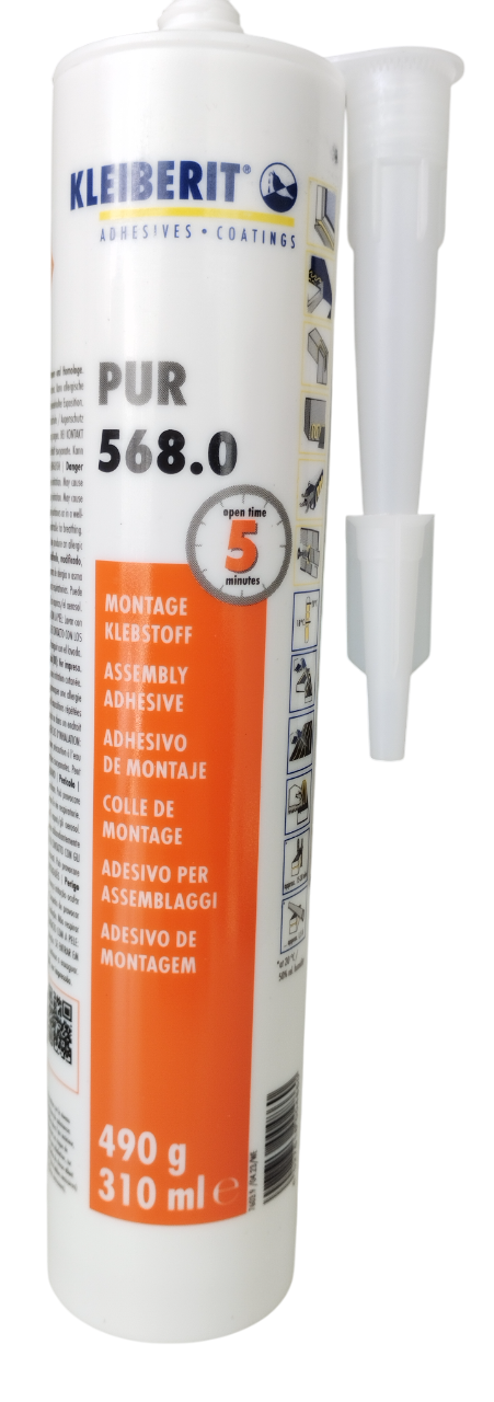 Клей монтажный Kleiberit 568.0 Supracon 0,49 кг (1459462091)