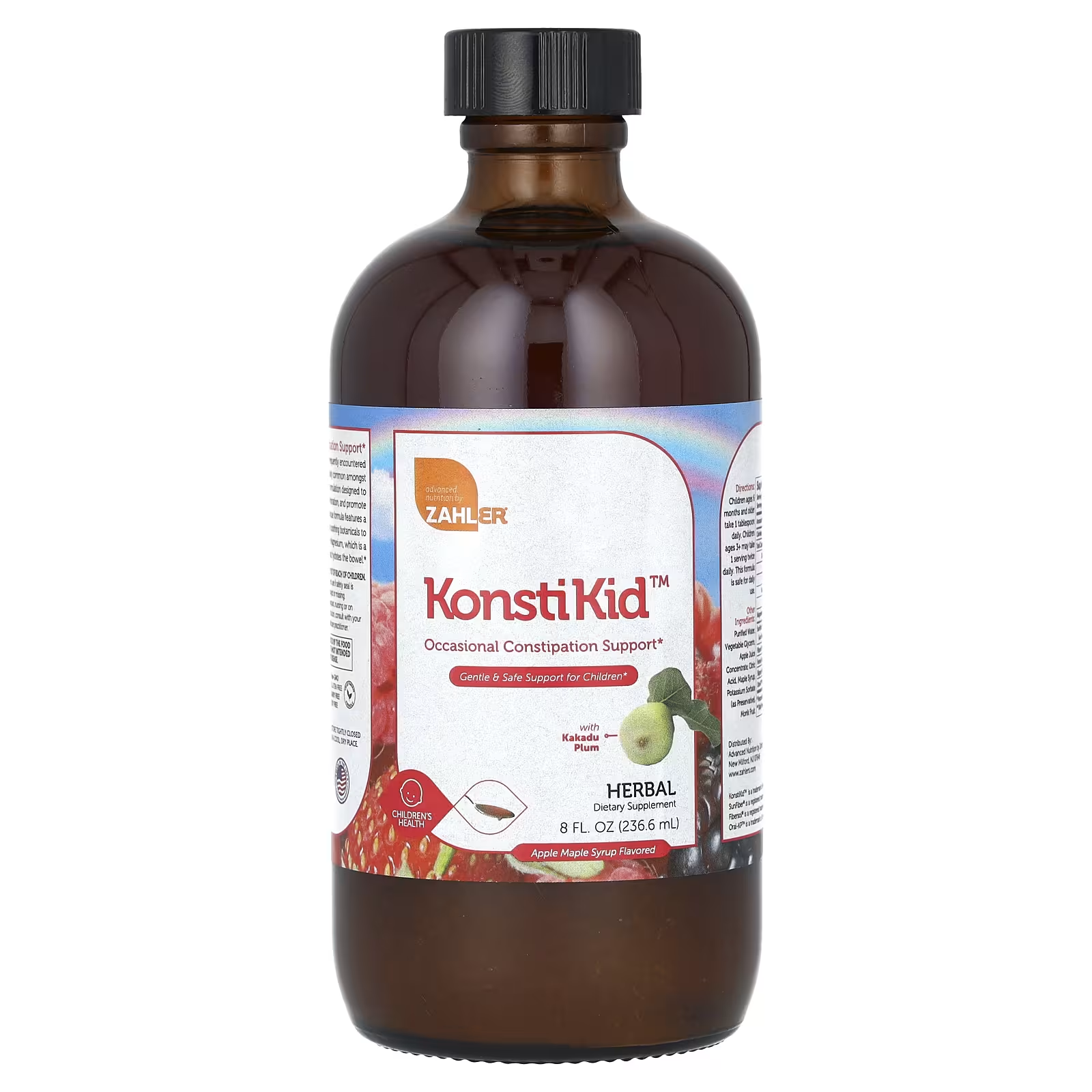 Сироп кленовый яблочный Zahler Konsti Kid 236,6 мл