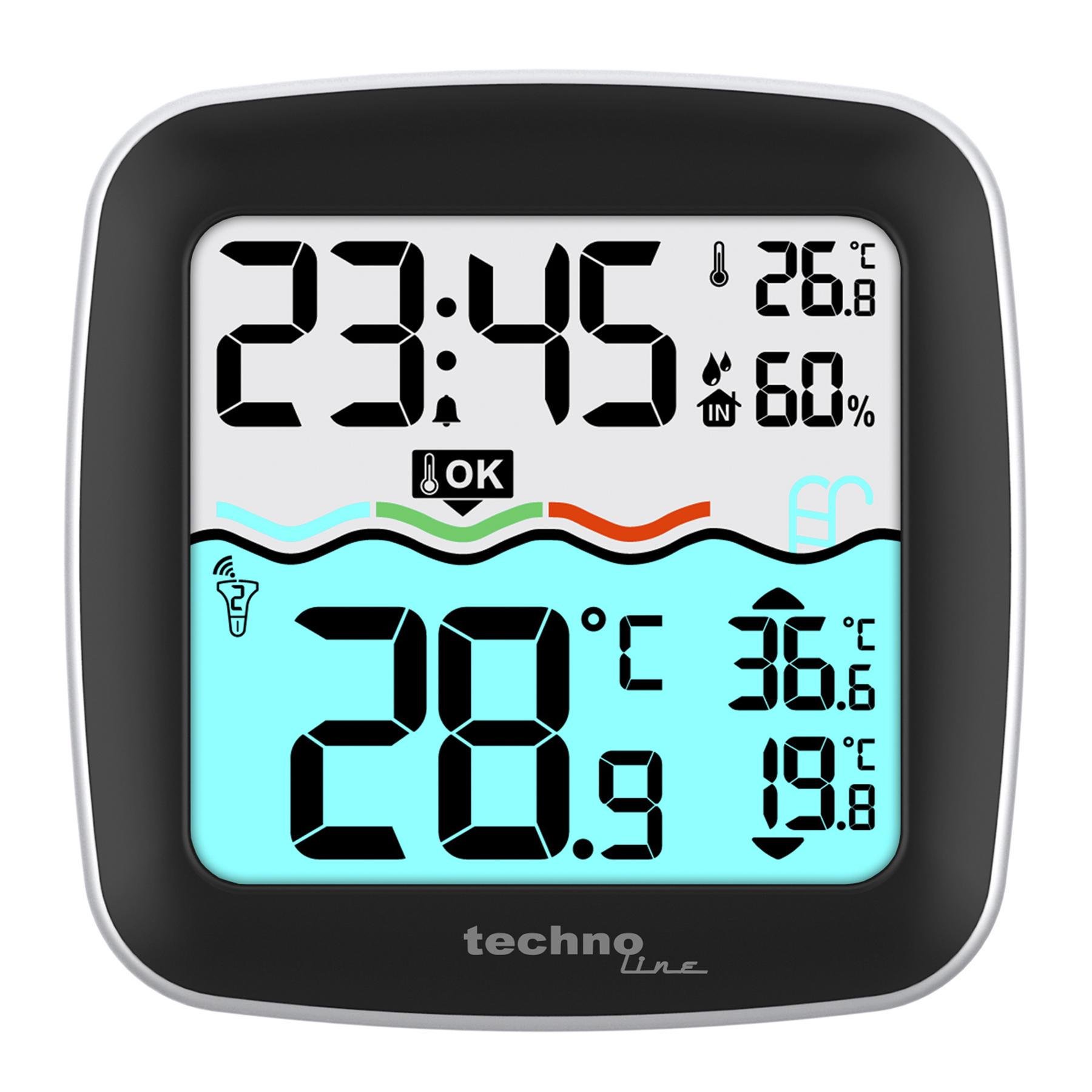 Термогигрометр Technoline WS9059 Black (WS9059) - фото 4 Термогигрометр Technoline WS9059 Black (WS9059) - фото 4