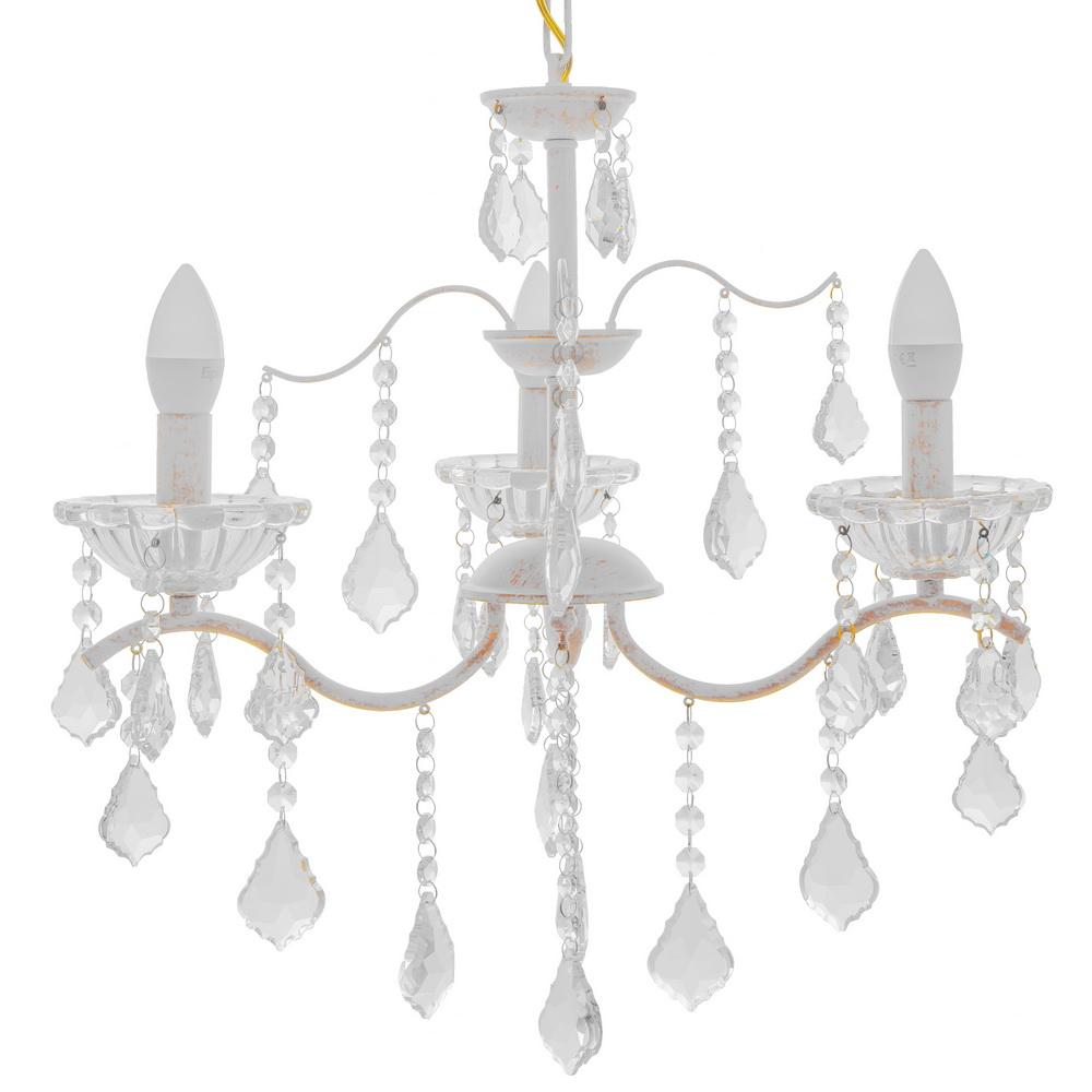 Люстра Brille BCL-682S/3 E14 WH+G (23-357) - фото 4 Люстра Brille BCL-682S/3 E14 WH+G (23-357) - фото 4