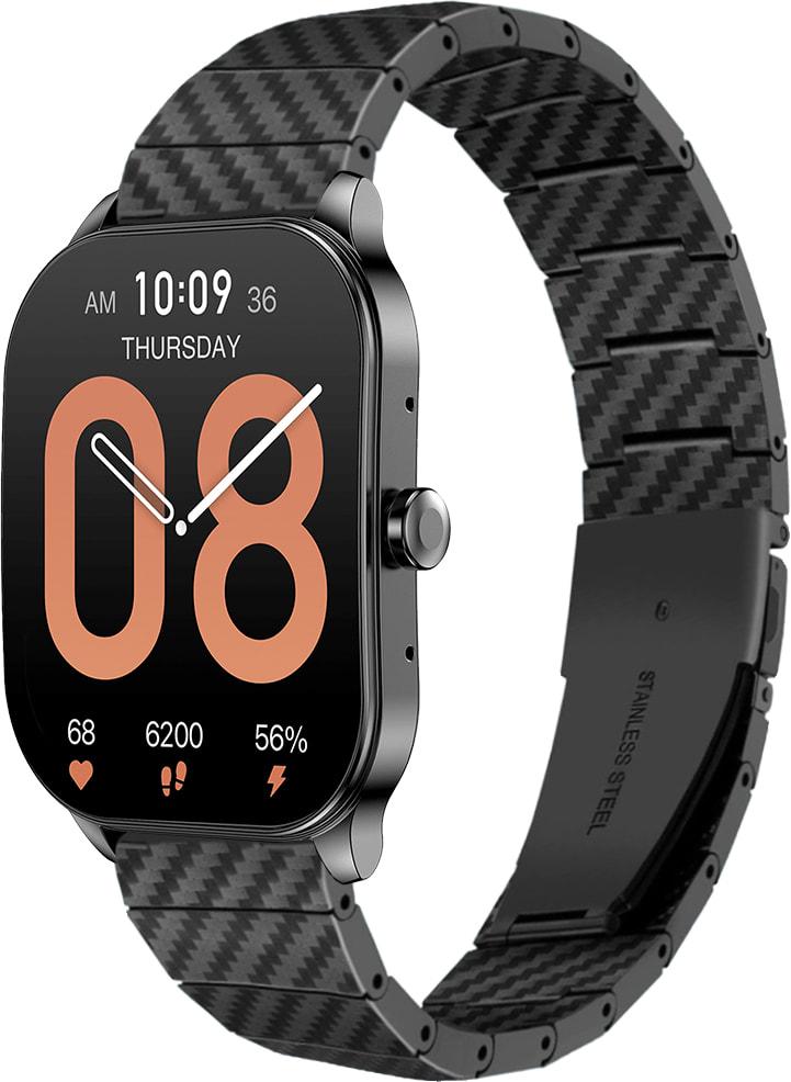 Ремешок Armrok для Amazfit Pop 3S/3R Black (34447-2B)