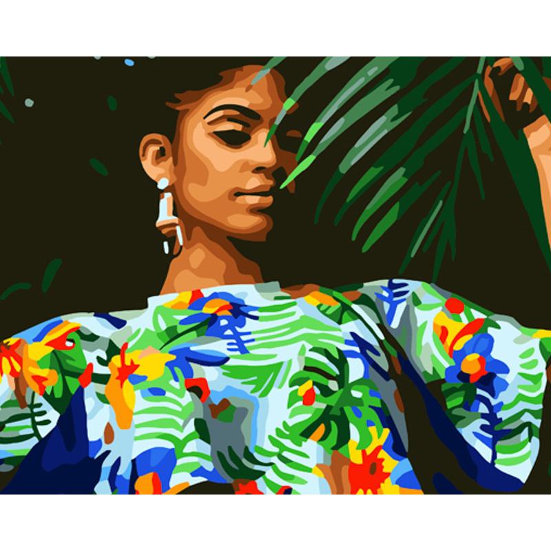 Картина по номерам Strateg Премиум Яркие краски 40x50 см (GS836)