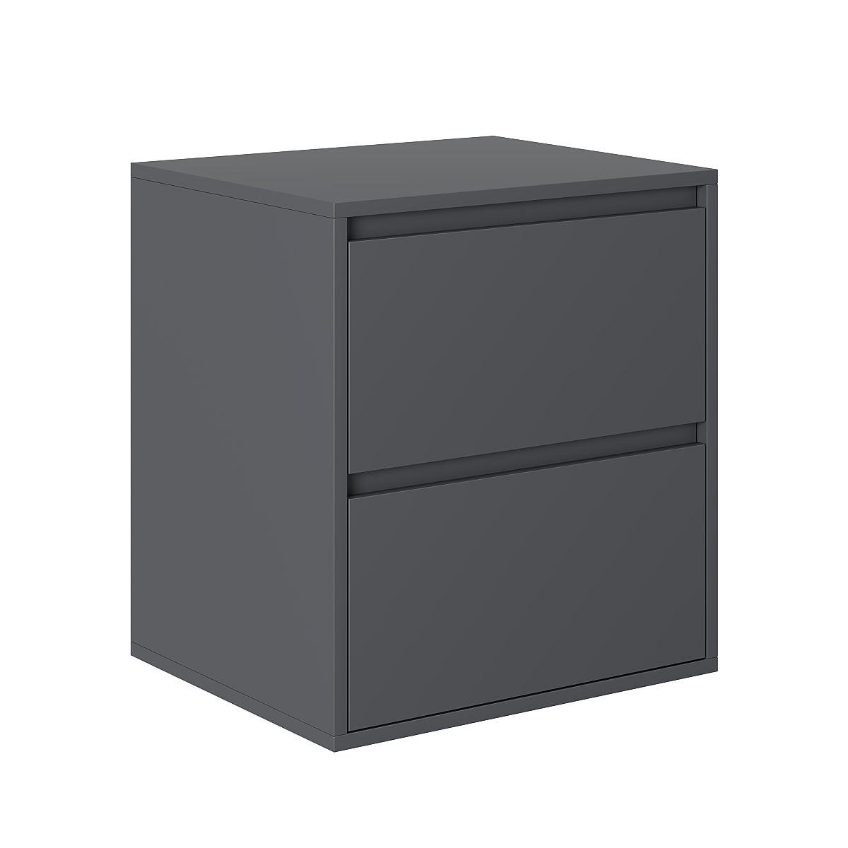 Тумба Light 500x548x420 мм Графит (GALT07070000000) - фото 1 Тумба Light 500x548x420 мм Графит (GALT07070000000) - фото 1