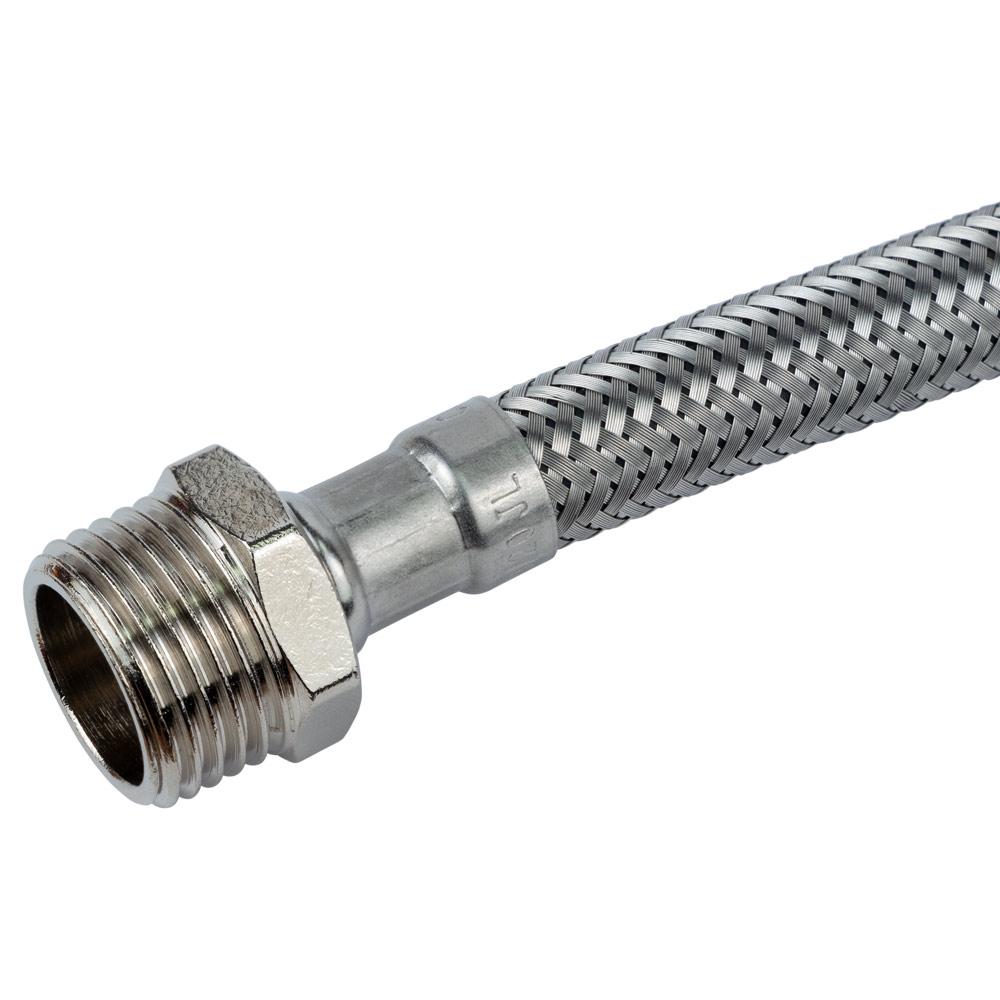 Шланг гибкий для подключения воды Corso XA-3202 1/2"x1/2" НВ 20 см (223327) - фото 4 Шланг гибкий для подключения воды Corso XA-3202 1/2"x1/2" НВ 20 см (223327) - фото 4