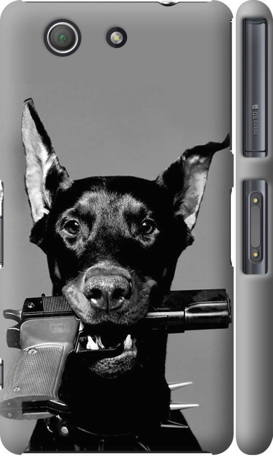 Чехол на Sony Xperia Z3 Compact D5803 Доберман (2745m-277-42517)