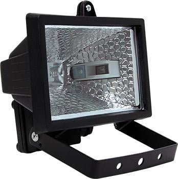 Прожектор галогенный E.NEXT e.halogen.500.black 500W 220V R7s IP54 185x135x165 мм Черный (l003004) - фото 3