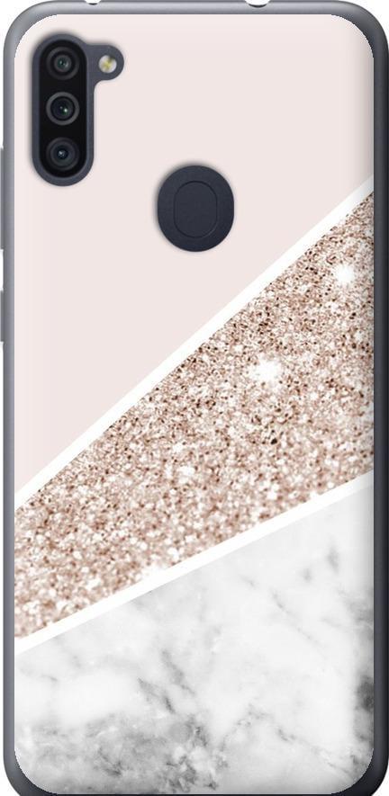 Чехол на Samsung Galaxy A11 A115F Пастельный мрамор (4342t-2012-42517)